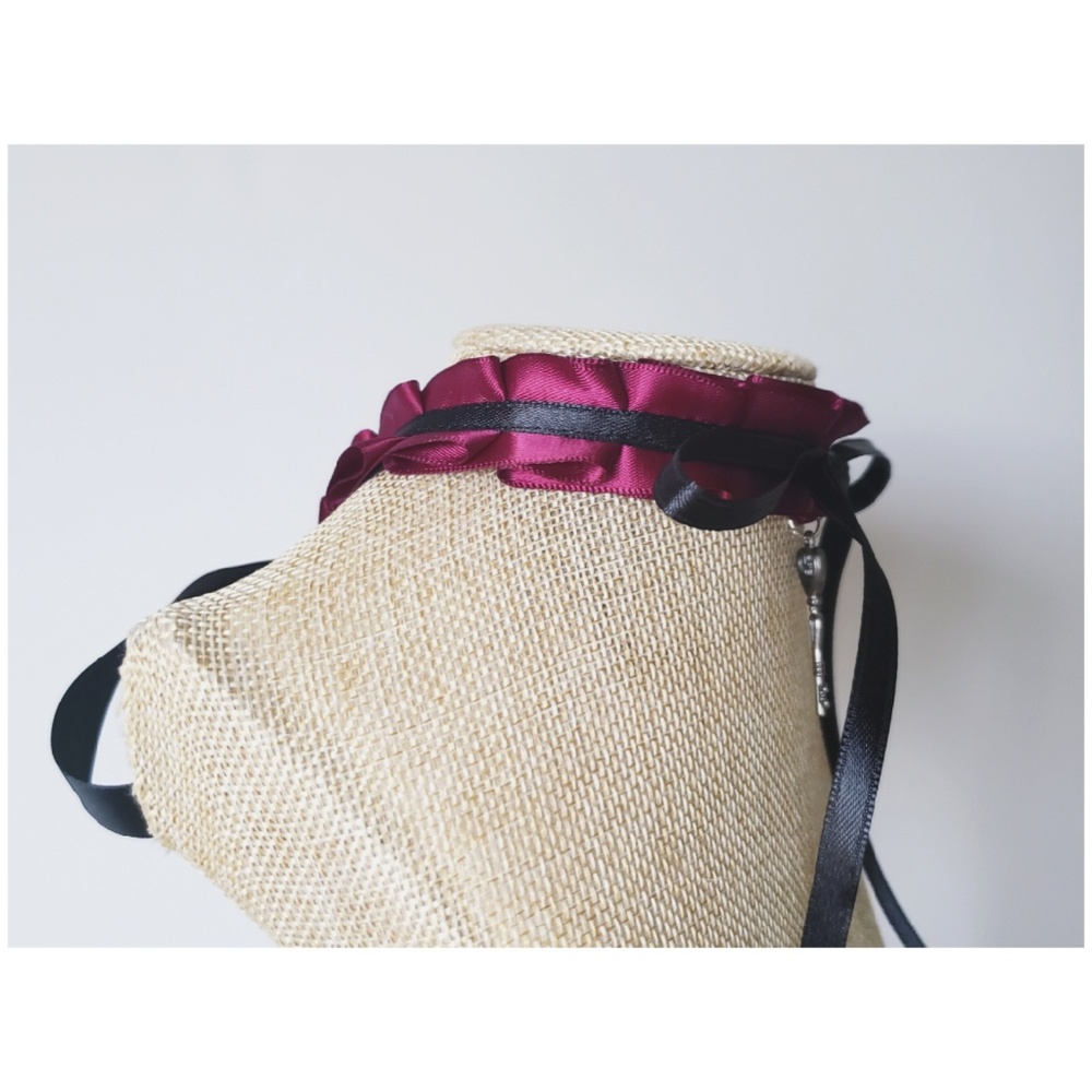 ♡Dark Secret♡ Handmade Kitten Collar/Choker - Picture 2 of 8